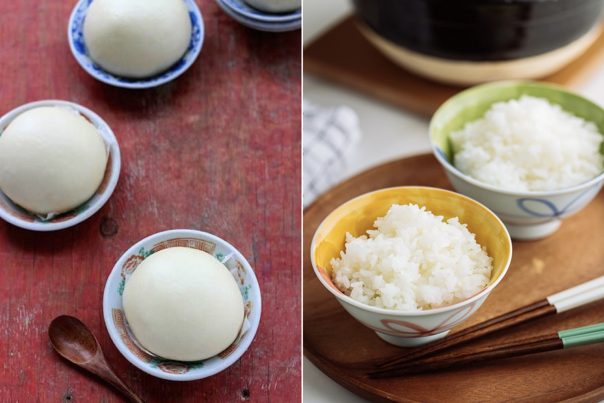 饅頭和米飯，誰是讓你發胖的元兇