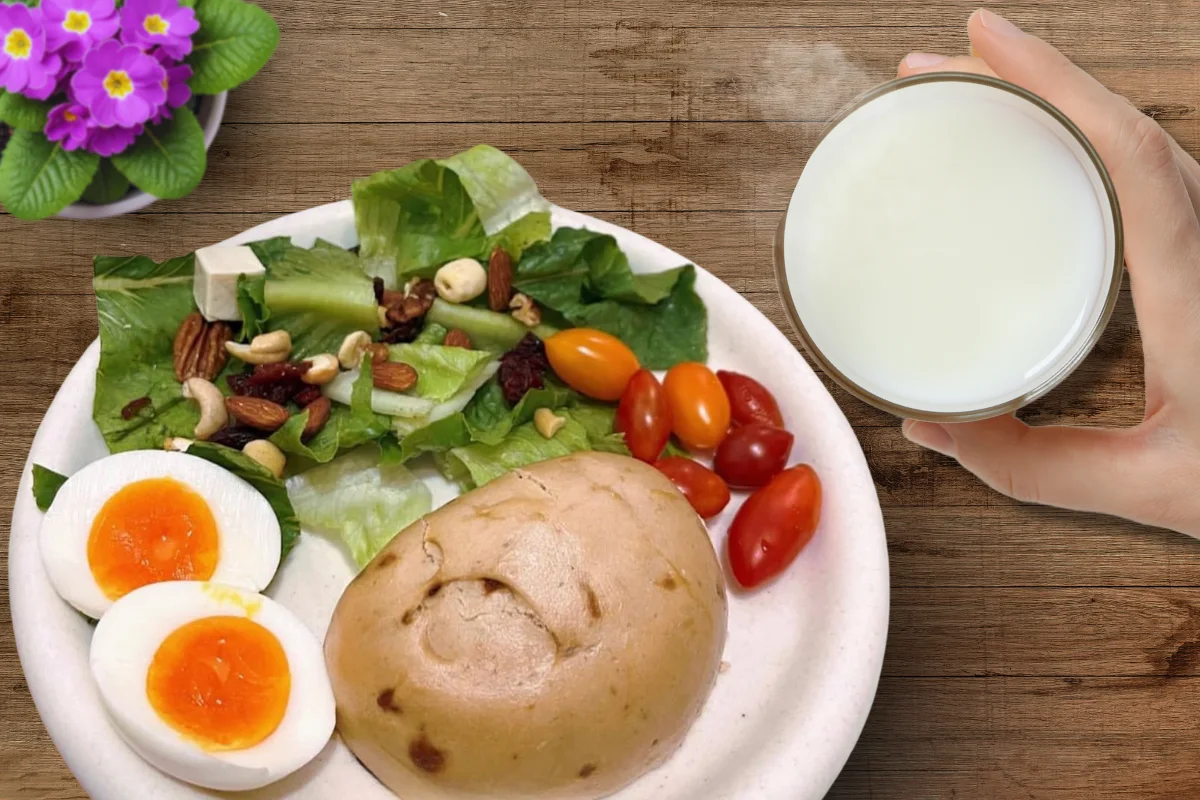 孕婦健康飲食與老麵饅頭營養早餐搭配