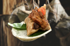 傳香鮑魚肉粽